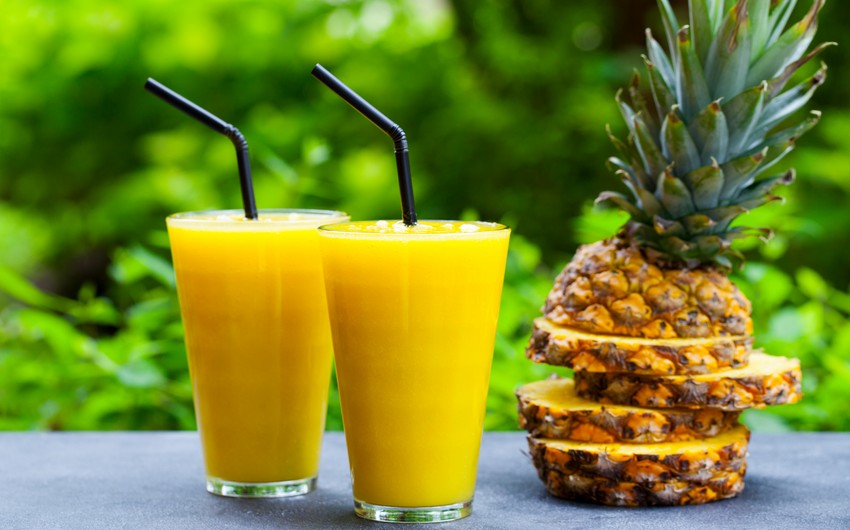 Azərbaycan Almaniyadan ananas şirəsinin alışını 94 dəfə artırıb