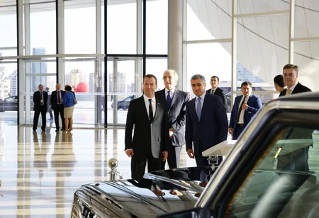 Rusiya baş nazirinin Azərbaycana səfəri başa çatıb
