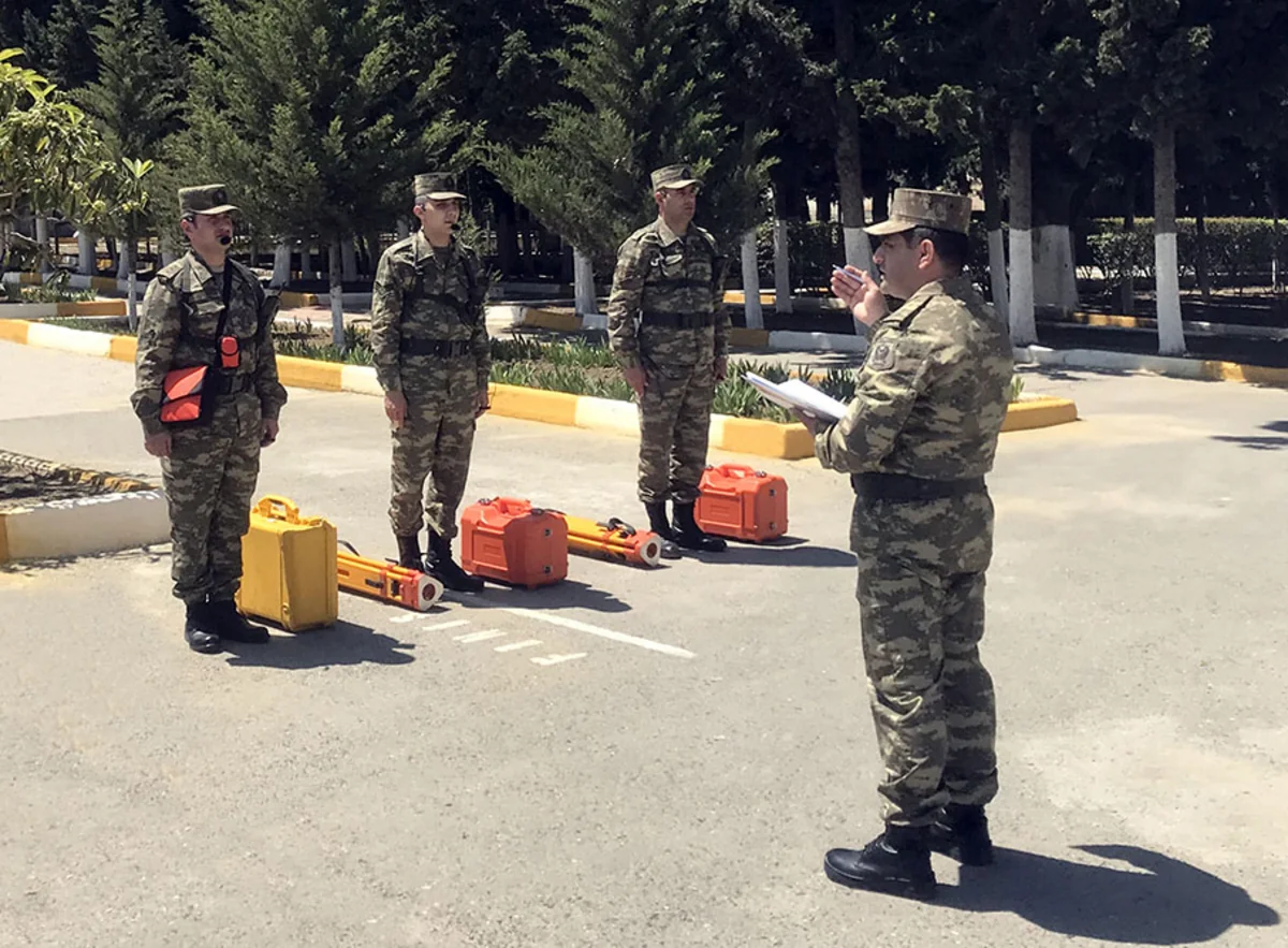 Проверена боеготовность топографов Азербайджанской армии