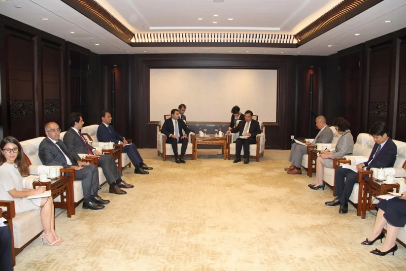 Azerbaijani Minister of Culture on visit to China