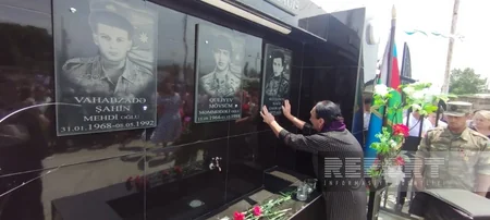 Şabranda şəhidlər bulağının açılışı olub