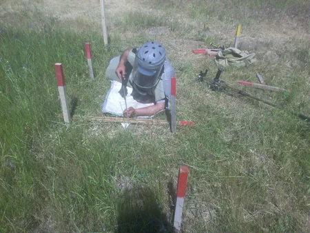 Cocuq Mərcanlı kəndində piyada və tank əleyhinə mina aşkarlanıb