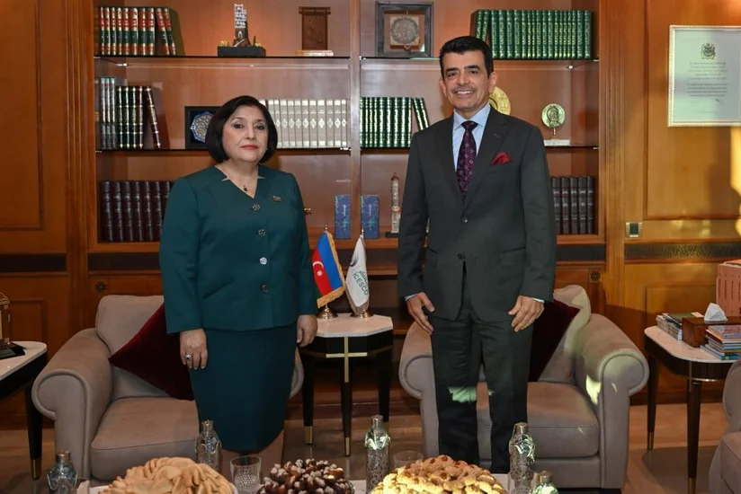 Sahibə Qafarova ICESCO-nun Baş direktoru ilə görüşüb