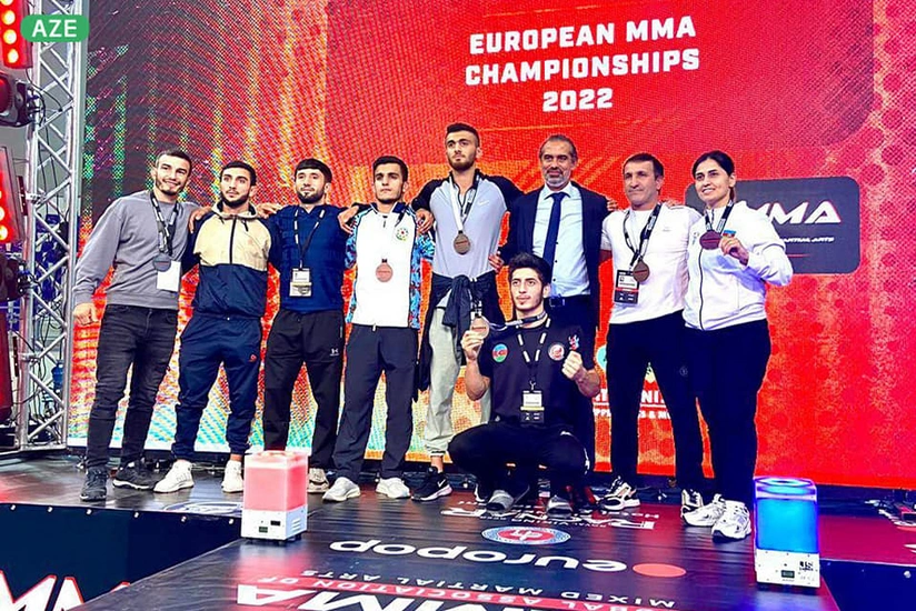 Чемпионат Европы: Азербайджанские бойцы ММА завоевали 5 медалей
