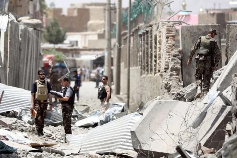 Suicide bombing in southern Afghanistan leaves at least 8 soldiers dead