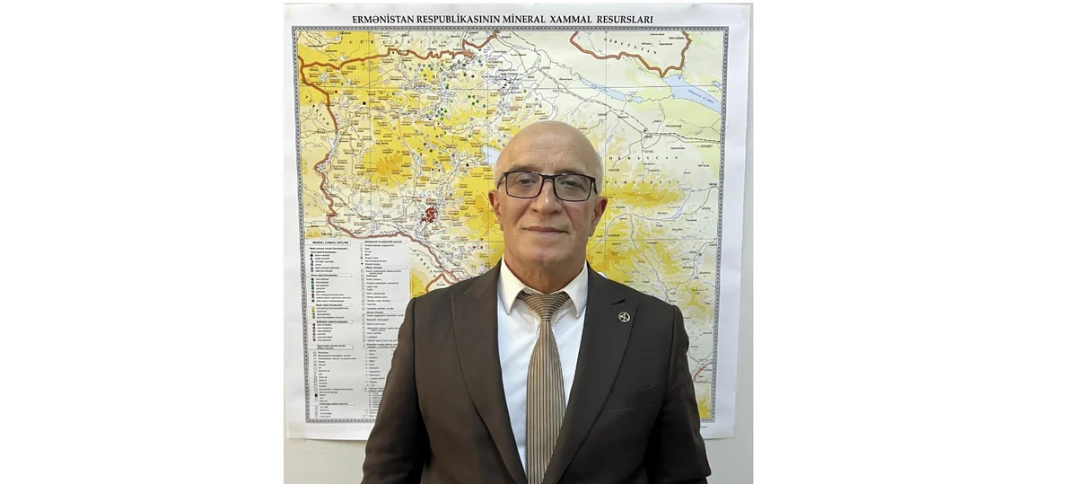 Ermənistanın dağ-mədən sənayesinə dair xəritə üzərində iş tamamlanıb