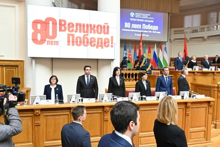 Sahibə Qafarova MDB PA-da Azərbaycanın faşizm üzərindəki qələbədə rolundan danışıb