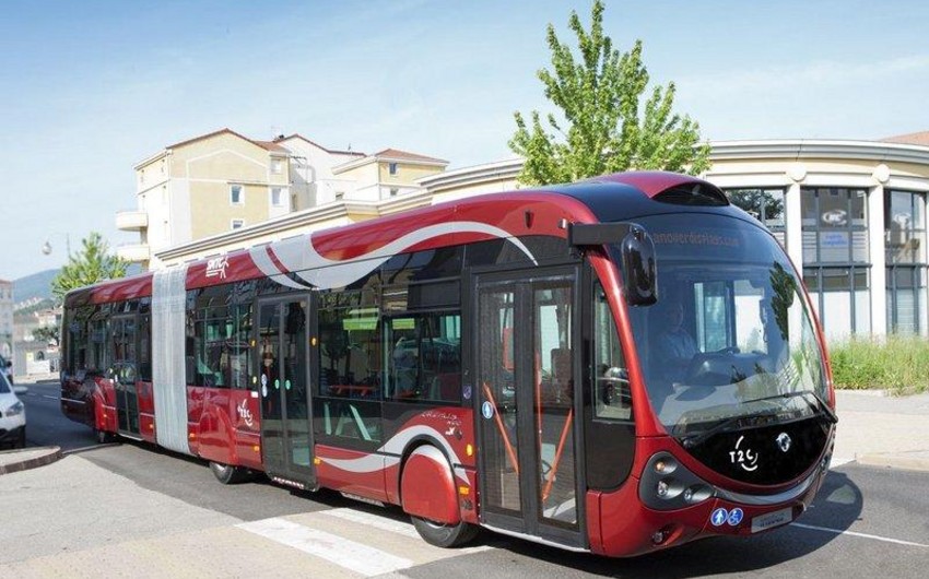 ​Bakıya 18 metrlik sərnişin avtobusu gətirilib