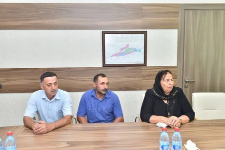 “Azərsu” ASC-nin sədri Qubada sakinləri qəbul edib