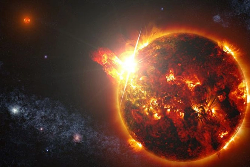 Günəşdə partlayış qeydə alındı