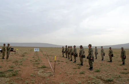 Azerbaijan increasing combat readiness of chemical, bacteriological and radiological defense units 