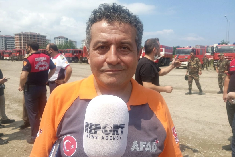 AFAD rəsmisi: Belə çətin günlərdə dəstək hər zaman önəmlidir