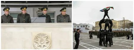 Penitensiar xidmətin Mühafizə alayında gənc əsgərlərin andiçmə mərasimi keçirilib