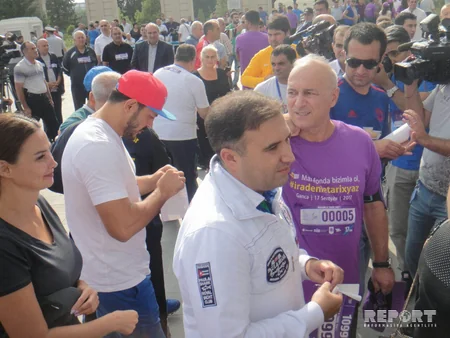 Gəncə Marafonu-2017 start götürüb - FOTO