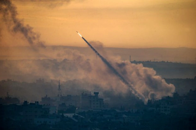 Hezbollah troops fire rockets at air force base in northern Israel