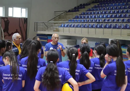 Azərbaycan Voleybol Federasiyası Tovuzda təlim-məşq toplanışı təşkil edib