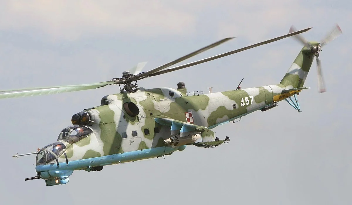 Чехия передаст Украине партию вертолетов Ми-24В