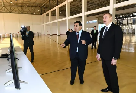 Prezident Ağstafa Aqrar Sənaye Kompleksinin açılışında iştirak edib - YENİLƏNİB