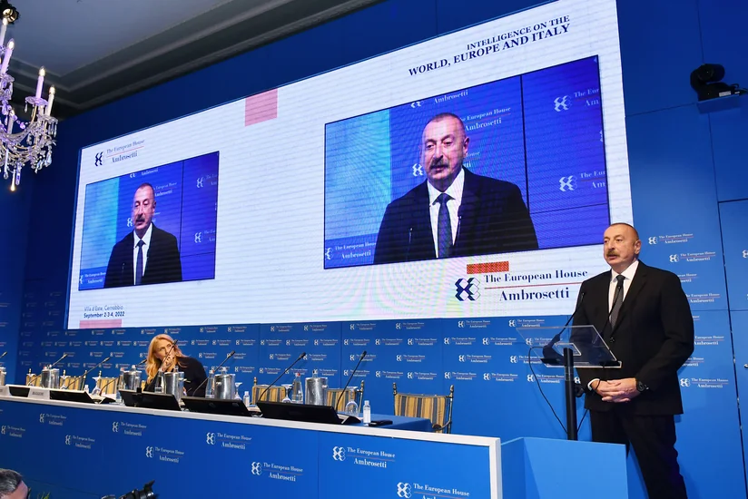 Azerbaijan managed to change energy map of Europe by diversifying energy supply to world market: President Aliyev