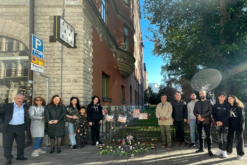 İsveçdə şəhidlərimiz yad edilib