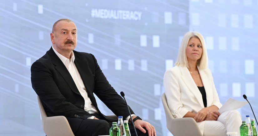 President of Azerbaijan: What happened between France and New Caledonia is a historical precedent