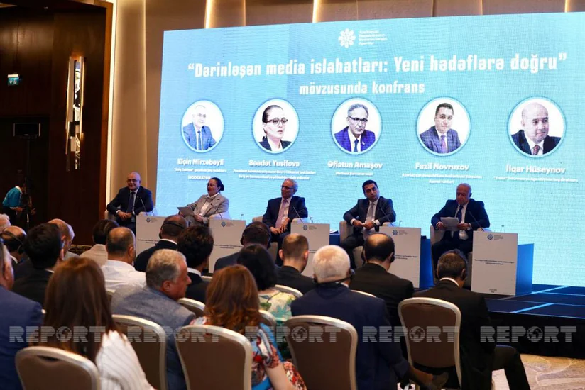 “Dərinləşən media islahatları: Yeni hədəflərə doğru” mövzusunda konfrans keçirilib