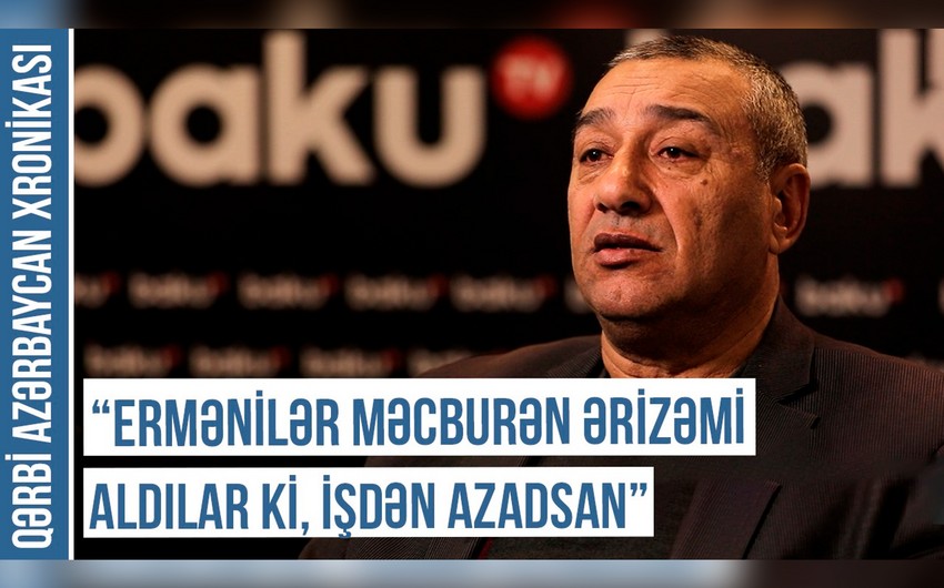 Qərbi Azərbaycan Xronikası: “Həyat yoldaşım qucağında bir yaşlı uşaqla qar çovğununa düşdü”