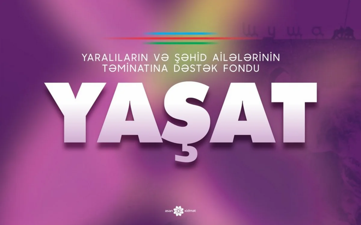 YAŞAT Fondu hesabat açıqladı