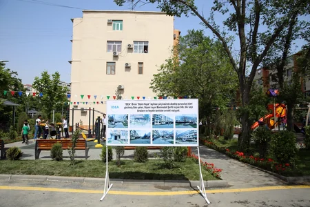 В Баку в рамках проекта Наш двор сдан в эксплуатацию новый двор