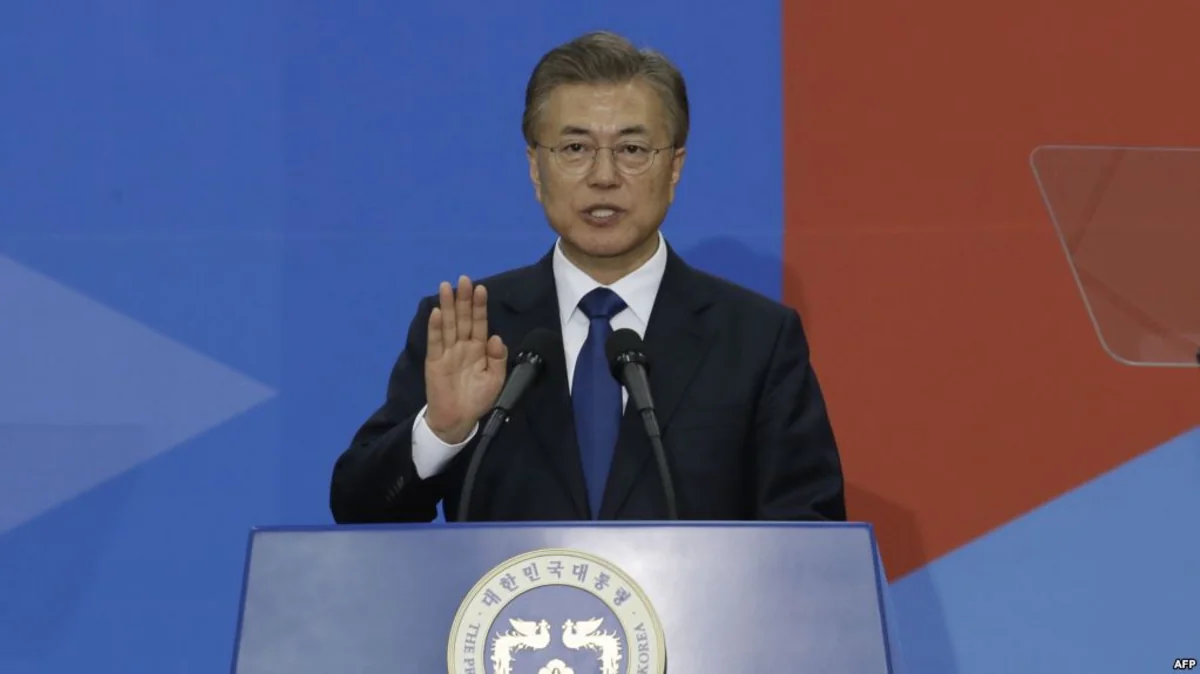 Cənubi Koreya prezidenti: Koreya yarımadasında müharibə olmayacaq