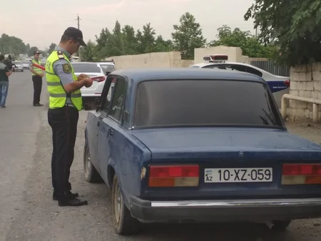 Bərdədə reyd zamanı sərxoş sürücülər aşkar edilərək cərimələnib - FOTO
