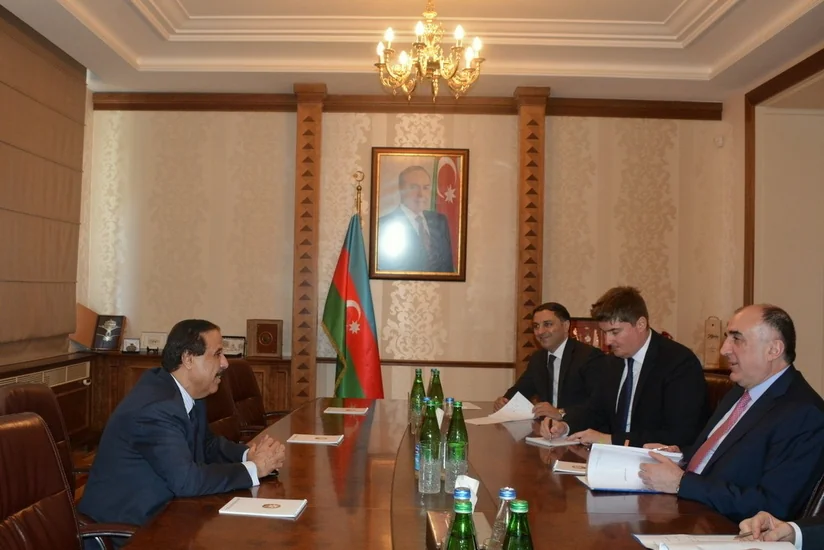 Elmar Məmmədyarov Qətərin Azərbaycandakı səfirini qəbul edib
