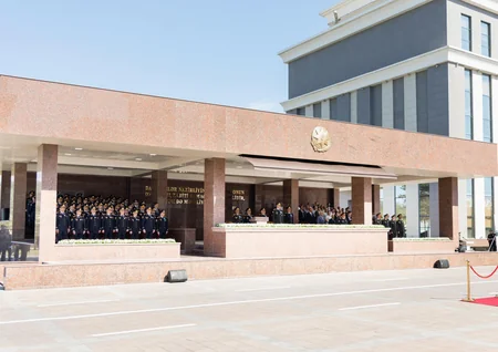 “Polis Günü”nə və tədris ilinin buraxılışına həsr olunmuş mərasim keçirilib