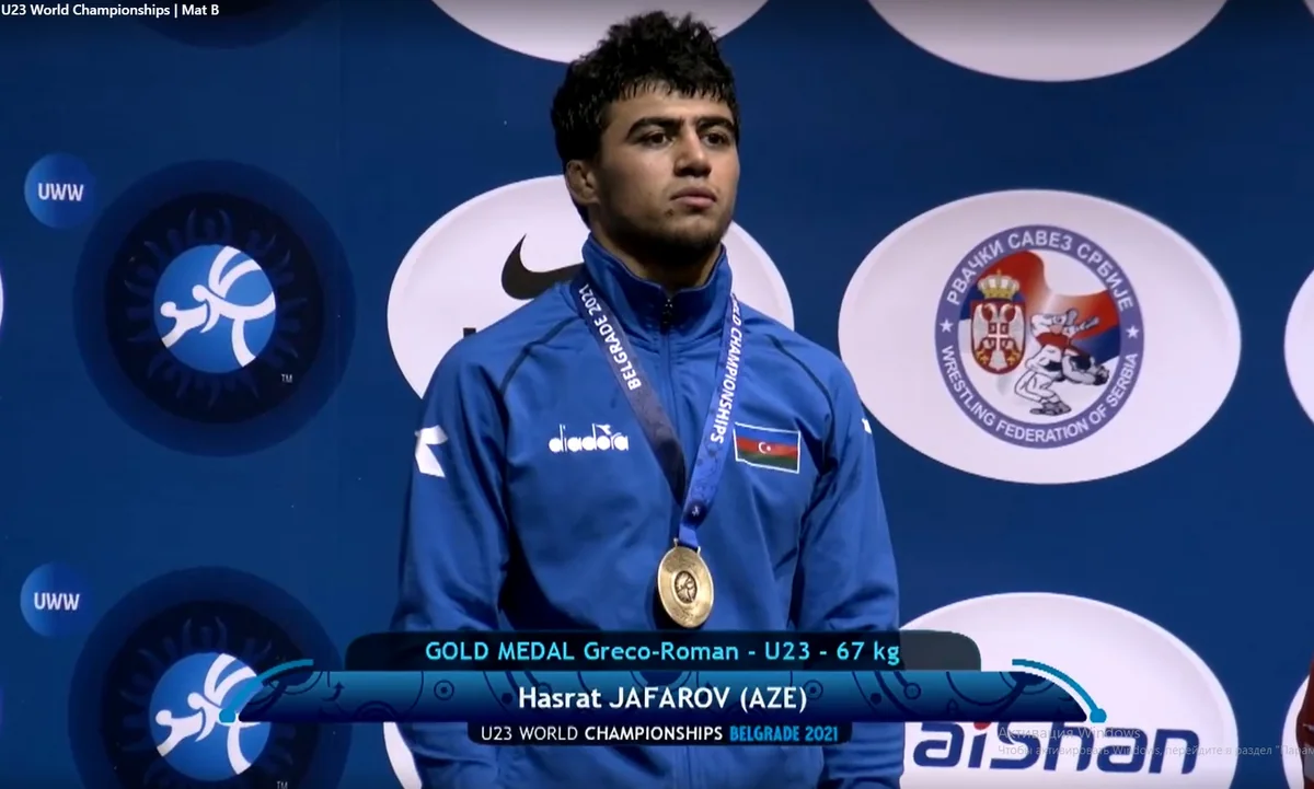 Dünya çempionu olan Azərbaycan güləşçisi mükafatlandırılıb