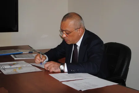 Dövlət Su Ehtiyatları Agentliyinin sədri Şirvanda vətəndaşları qəbul edib