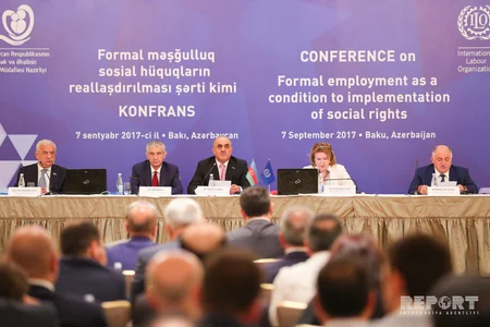 Bakıda Formal məşğulluq sosial hüquqların reallaşdırılması şərti kimi adlı konfrans keçirilib - YENİLƏNİB