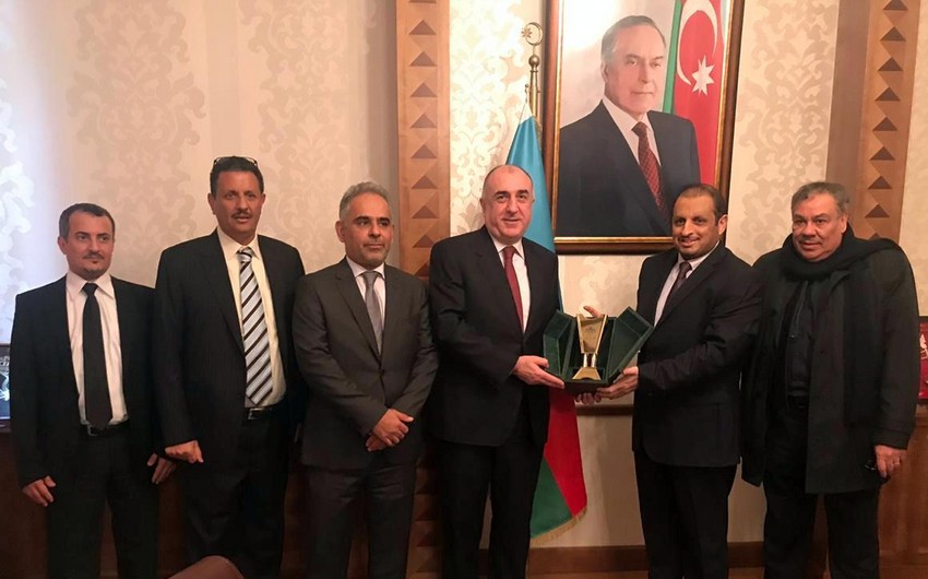 Elmar Məmmədyarov Səudiyyə Ərəbistanının Azərbaycanla parlamentlərarası dostluq komitəsinin sədri ilə görüşüb