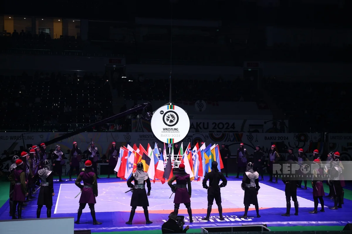 Bakıda Avropa Olimpiya Təsnifat turnirinin açılış mərasimi keçirilib