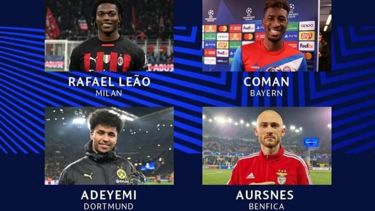 Çempionlar Liqası: Həftənin ən yaxşı futbolçusu adına namizədlər açıqlanıb