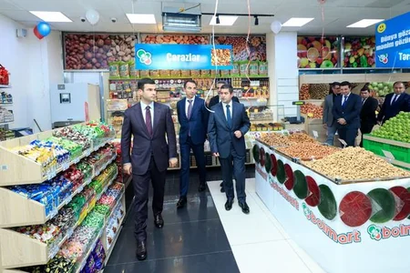 “Bolmart” supermarketlər şəbəkəsinin Naxçıvan filialı açılıb