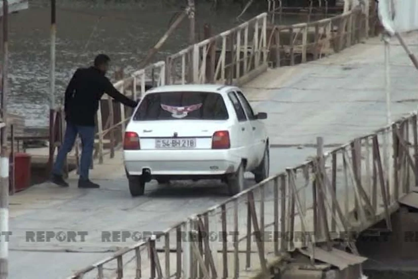 Azərbaycanda bu körpüdən avtomobillə keçənlər 50 qəpik haqq ödəyir