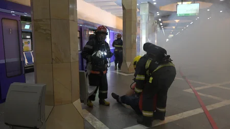 Bakı metrosunda şərti tüstülənmə olub