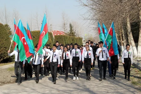 Yeni Xocavənd qəsəbəsində şəhidlərin xatirəsi yad edildi