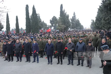 Qərb bölgəsində Ümumxalq Hüzn Günü ilə əlaqədar tədbirlər keçirilib