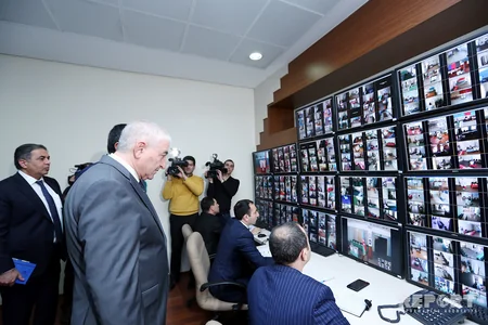 MSK-da “Veb-kameralara texniki nəzarət mərkəzi” ilə tanışlıq olub