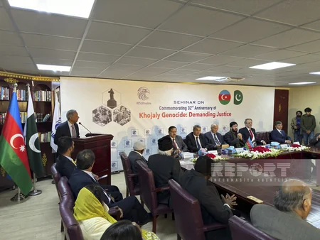 Xocalı soyqırımı qurbanlarının xatirəsi Pakistanda anılıb