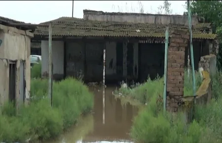 Goranboyda leysan yağışları bir sıra fəsadlar törədib - VİDEO 