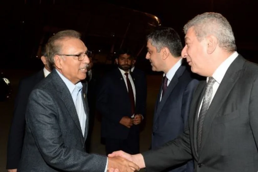 Pakistan Prezidenti Arif Alvinin Azərbaycana səfəri başa çatıb
