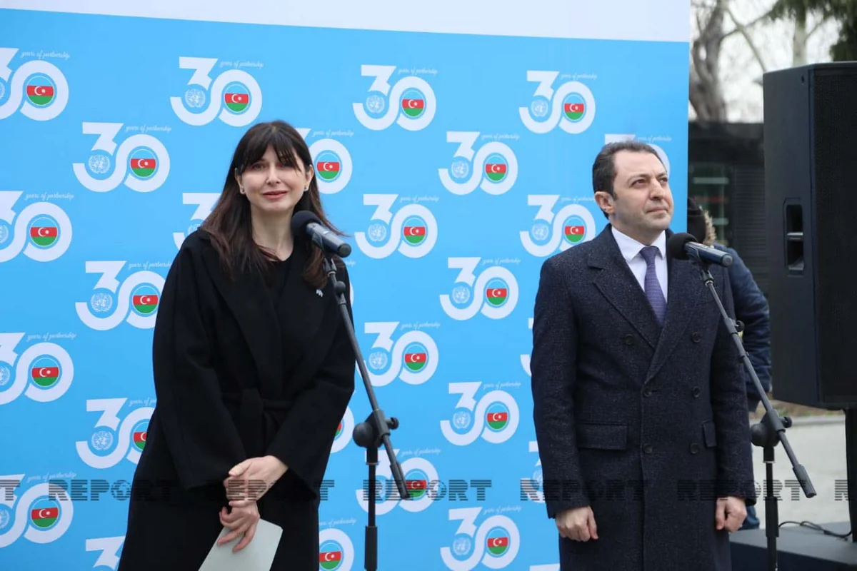 BMT-nin rezident-koordinatoru: “Azərbaycan 30 il ərzində böyük uğurlar qazanıb”