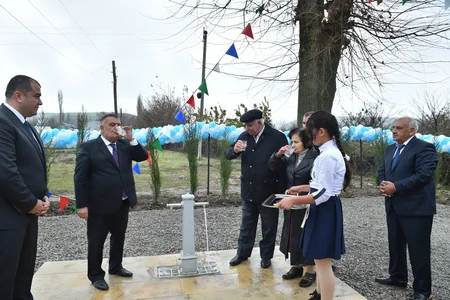 Azərbaycanda 170 kəndin içməli su ilə təminatı yaxşılaşdırılır